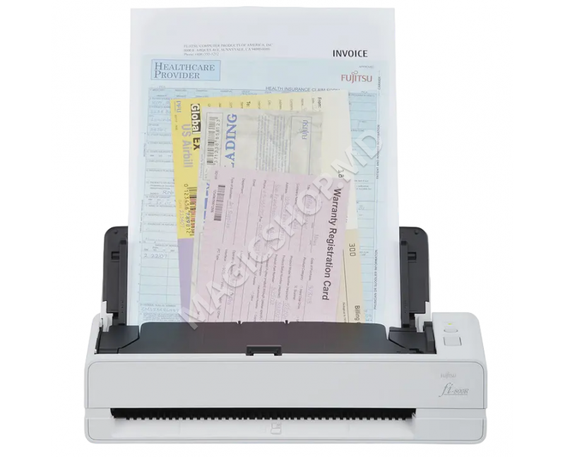 Scaner de documente cu alimentare automată Fujitsu fi-800R, A4, Gri